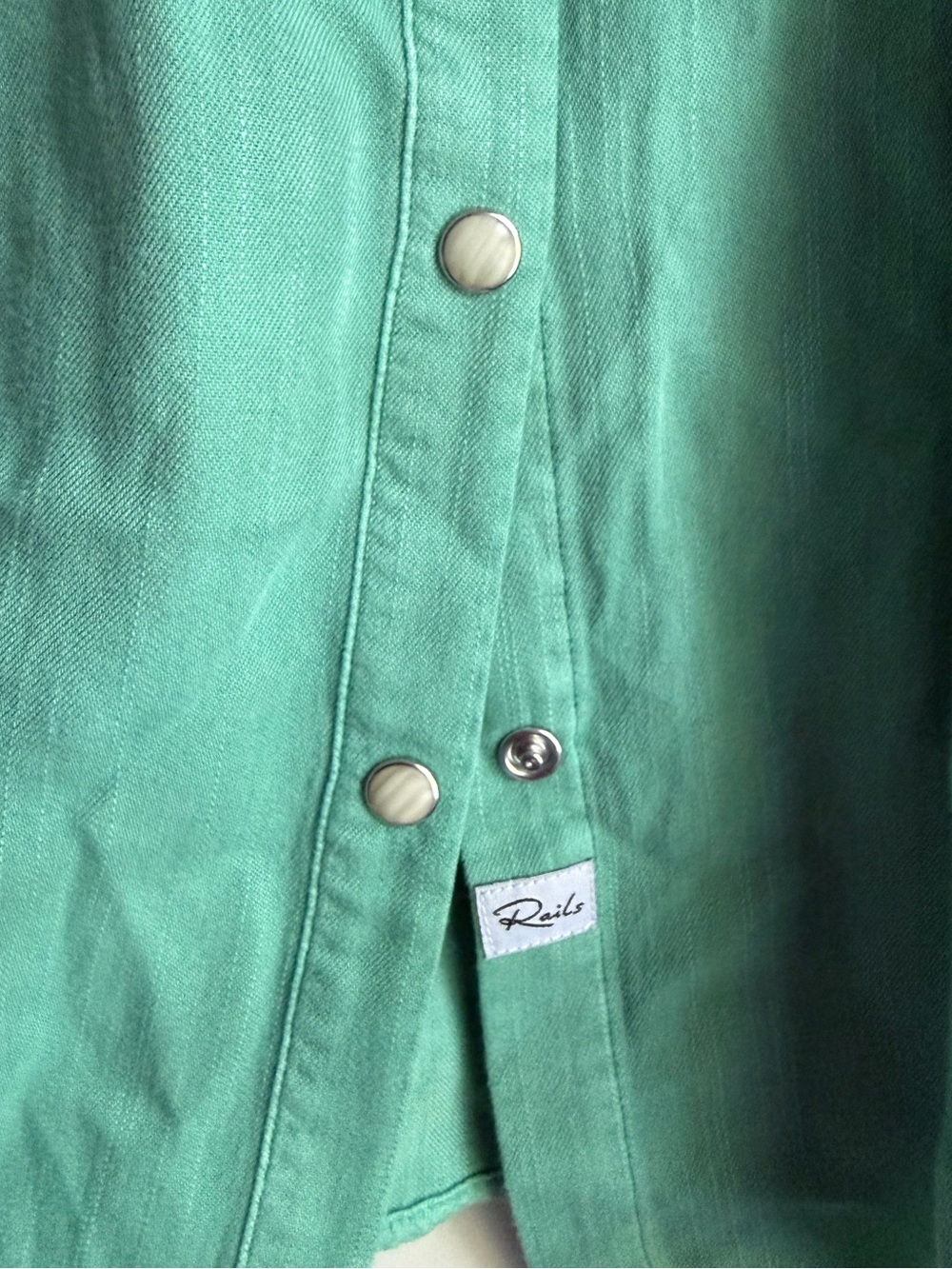 Rails Ruthie Blouse Basil - Picture 6 of 6